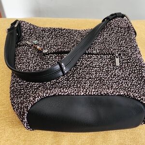 The Sak Black and Brown Shoulder Bag